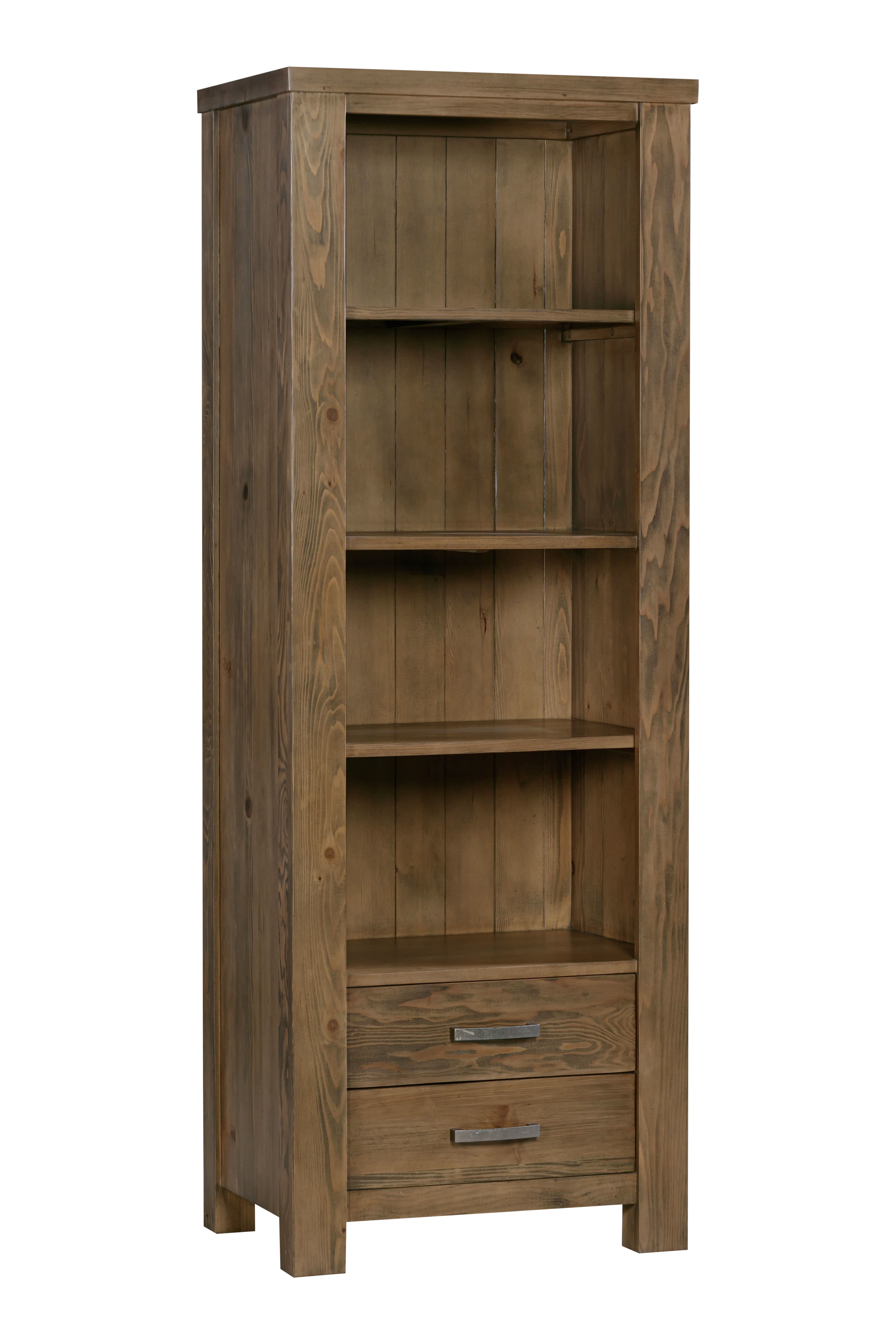 Western Book Shelve 2 Drawer
