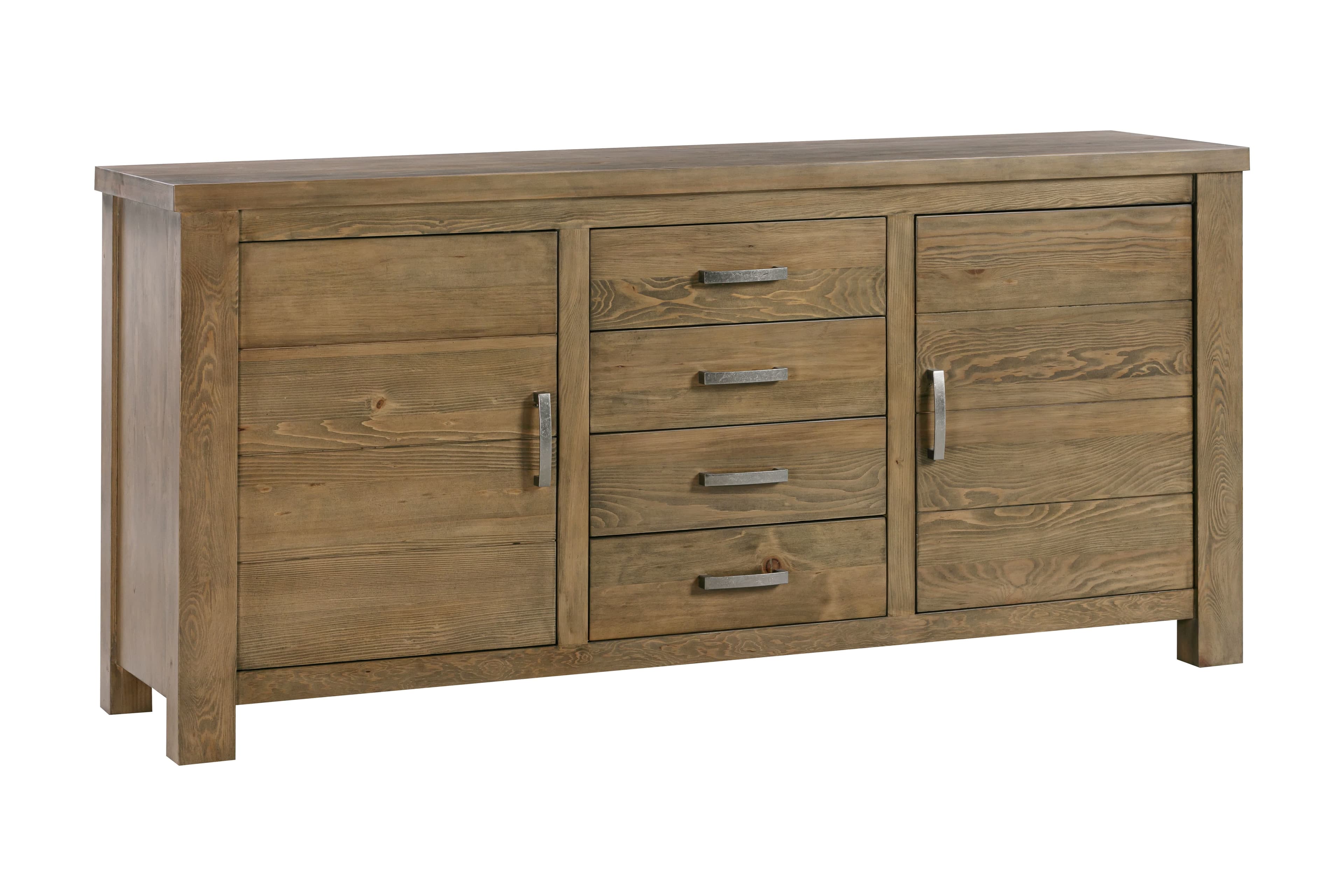 Western 2 Door 4 Drawer Dresser